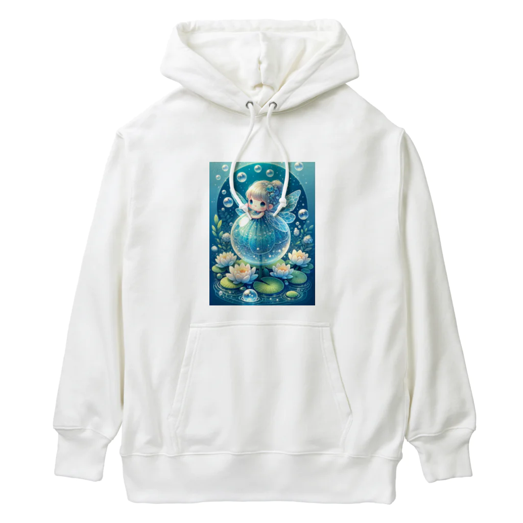 miuhaduの「水辺の妖精の輝き」 Heavyweight Hoodie