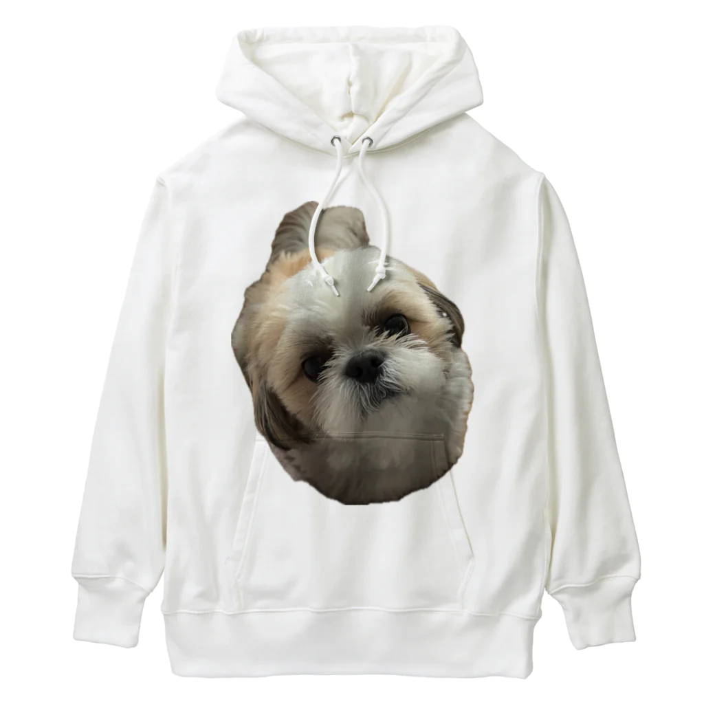 こつきと愛犬の茶々丸の茶々丸グッズ Heavyweight Hoodie