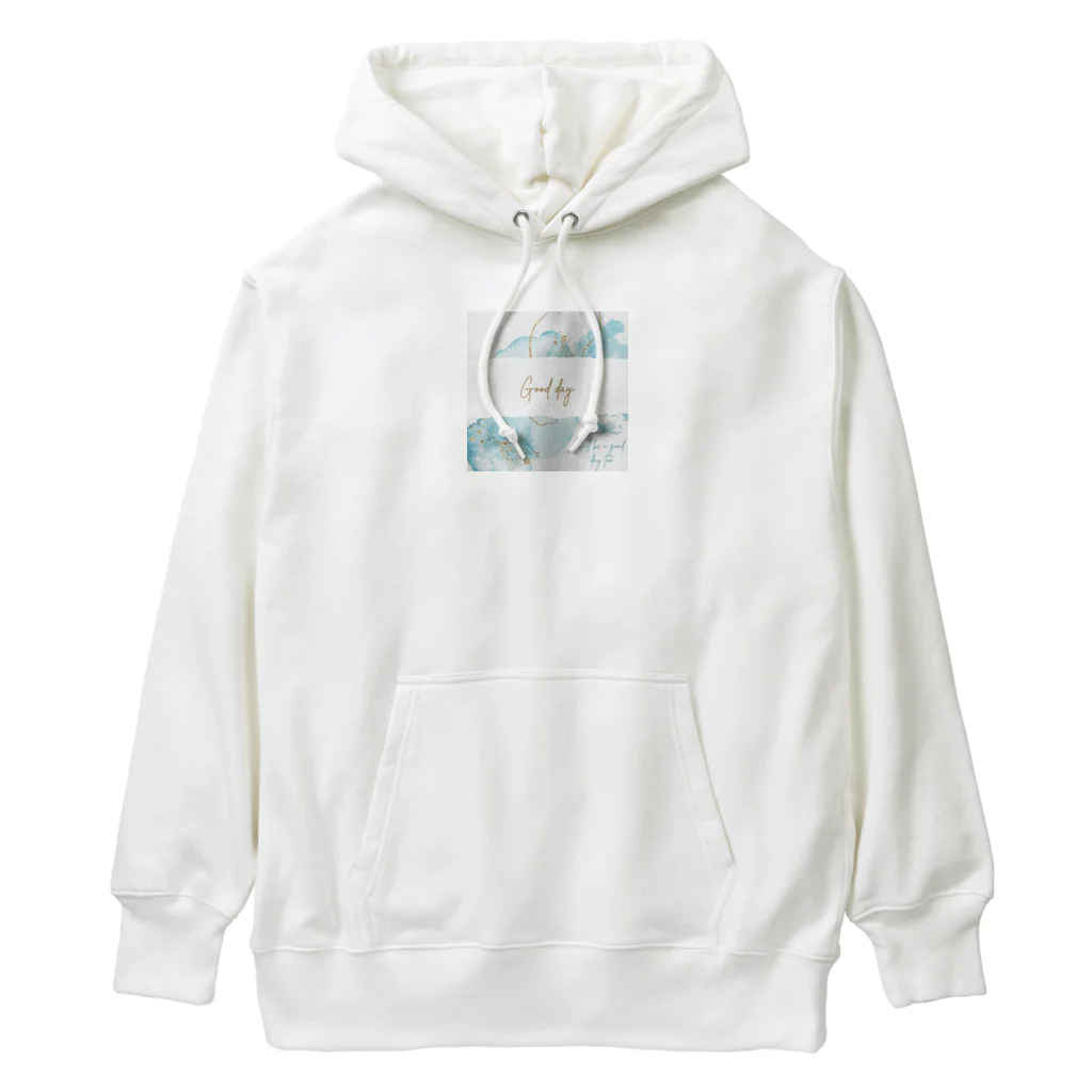 mino090のいい日になるね Heavyweight Hoodie