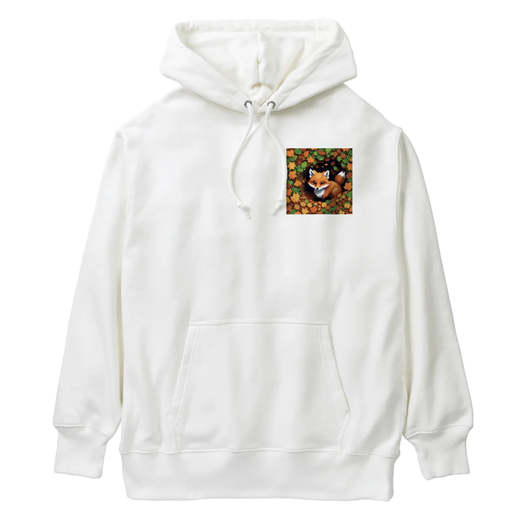 ive-5911の森の中のキツネ Heavyweight Hoodie