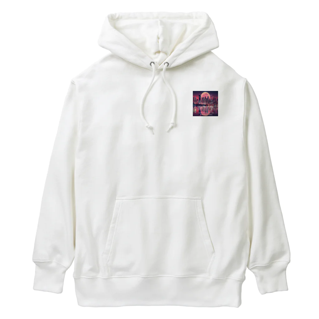 Nodoka Silence Library - WEB SHOPのElectro Moon Heavyweight Hoodie