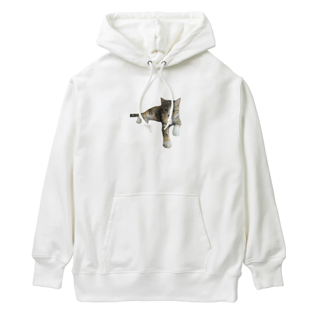 chobitanのリラックス猫ちゃん Heavyweight Hoodie