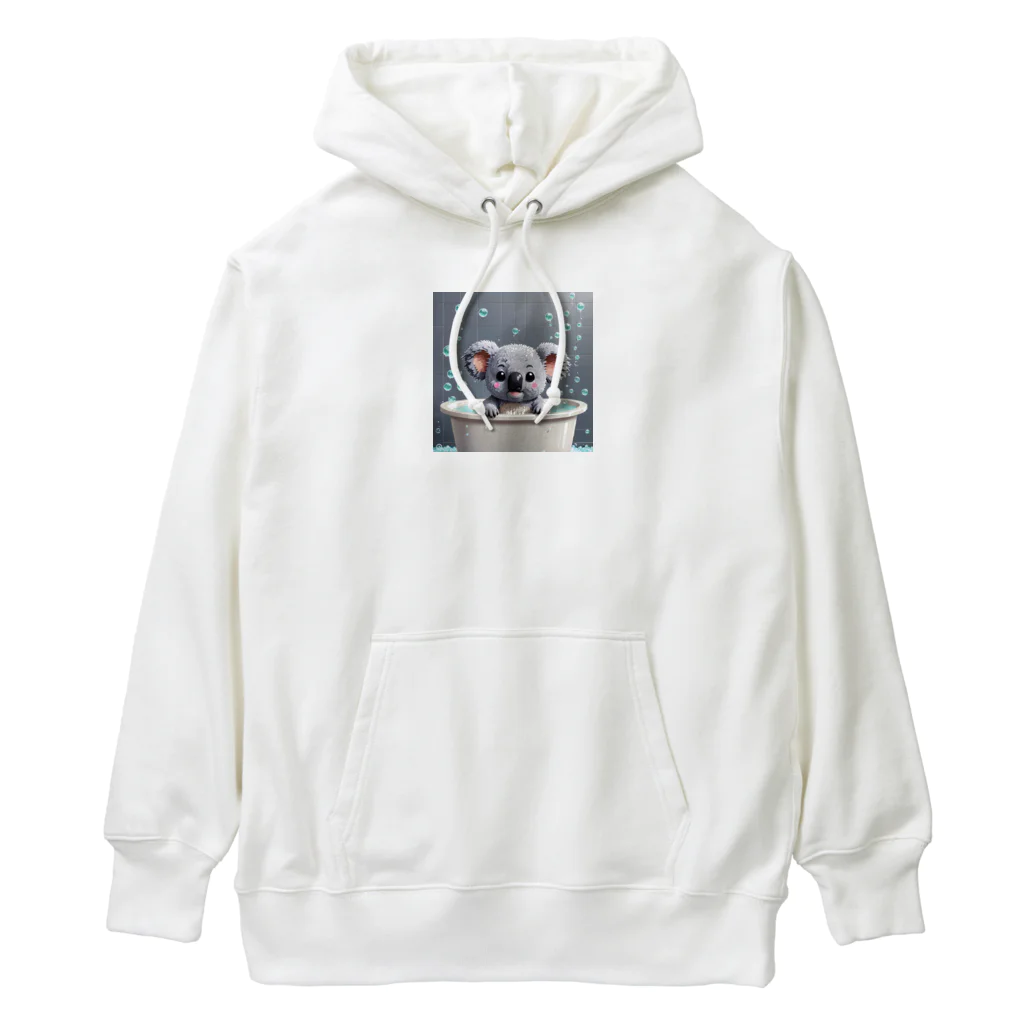 -joy-のふわふわコアラのお風呂タイム Heavyweight Hoodie