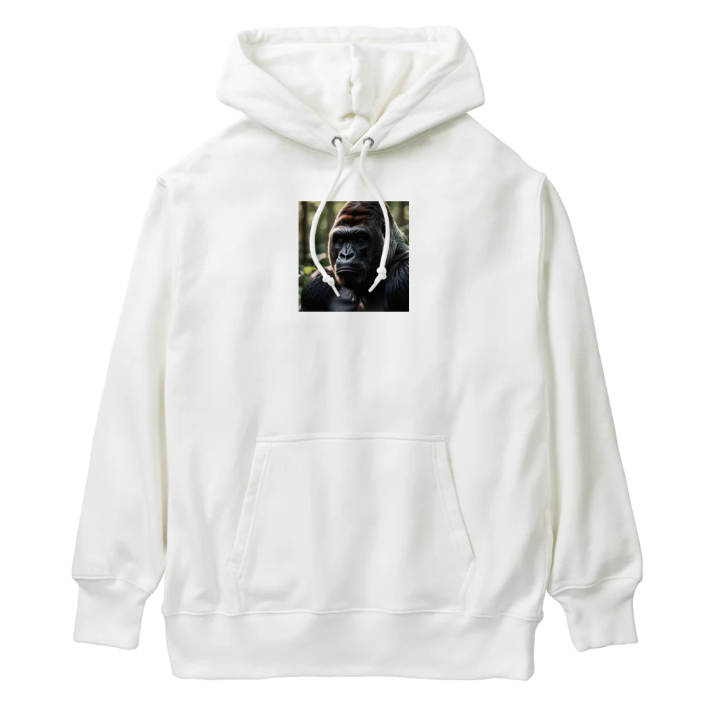 sunday_sataurday_freedayの短気なゴリラ Heavyweight Hoodie