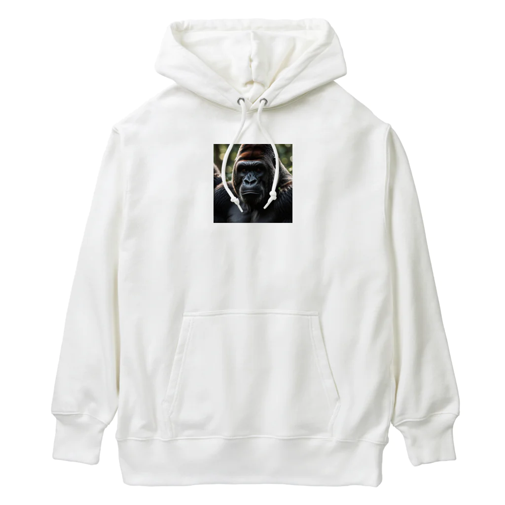 sunday_sataurday_freedayの一途なゴリラ Heavyweight Hoodie