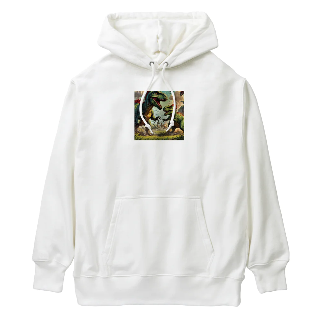 OTIRUBUTUBUTUの恐竜せんそう Heavyweight Hoodie