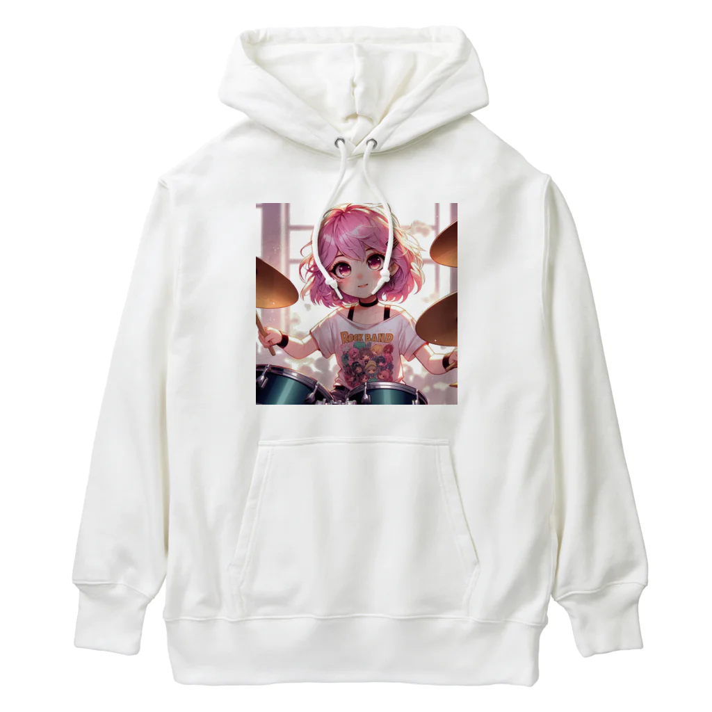 suzumetaruのロックンロール Heavyweight Hoodie