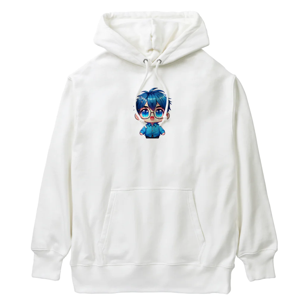 ちょいぽちゃシリーズ、旅行屋さんのちょいボチャ勇太くんキャラグッズ Heavyweight Hoodie