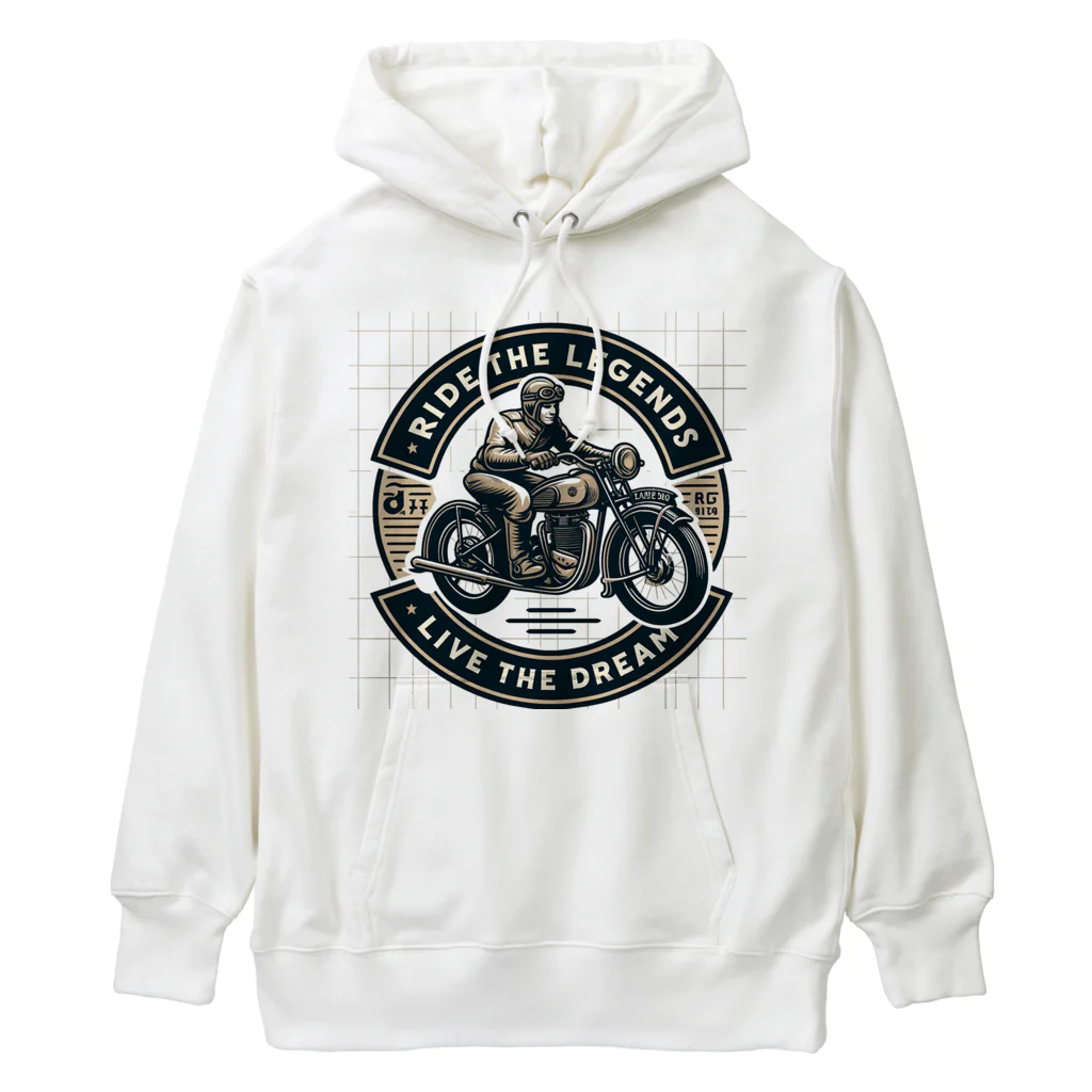 Tetsu_ZのRide the legends  Heavyweight Hoodie