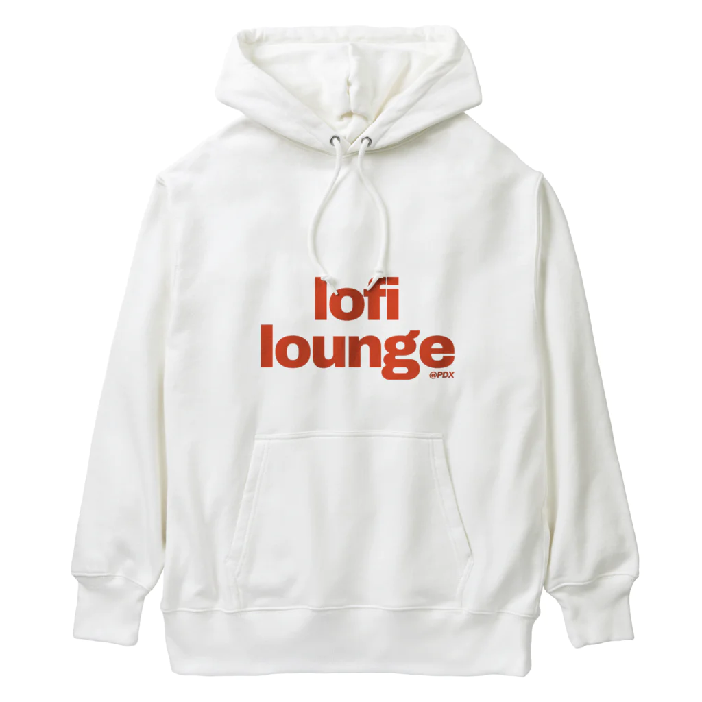 Lofi LoungeのLofi Lounge 赤 Heavyweight Hoodie