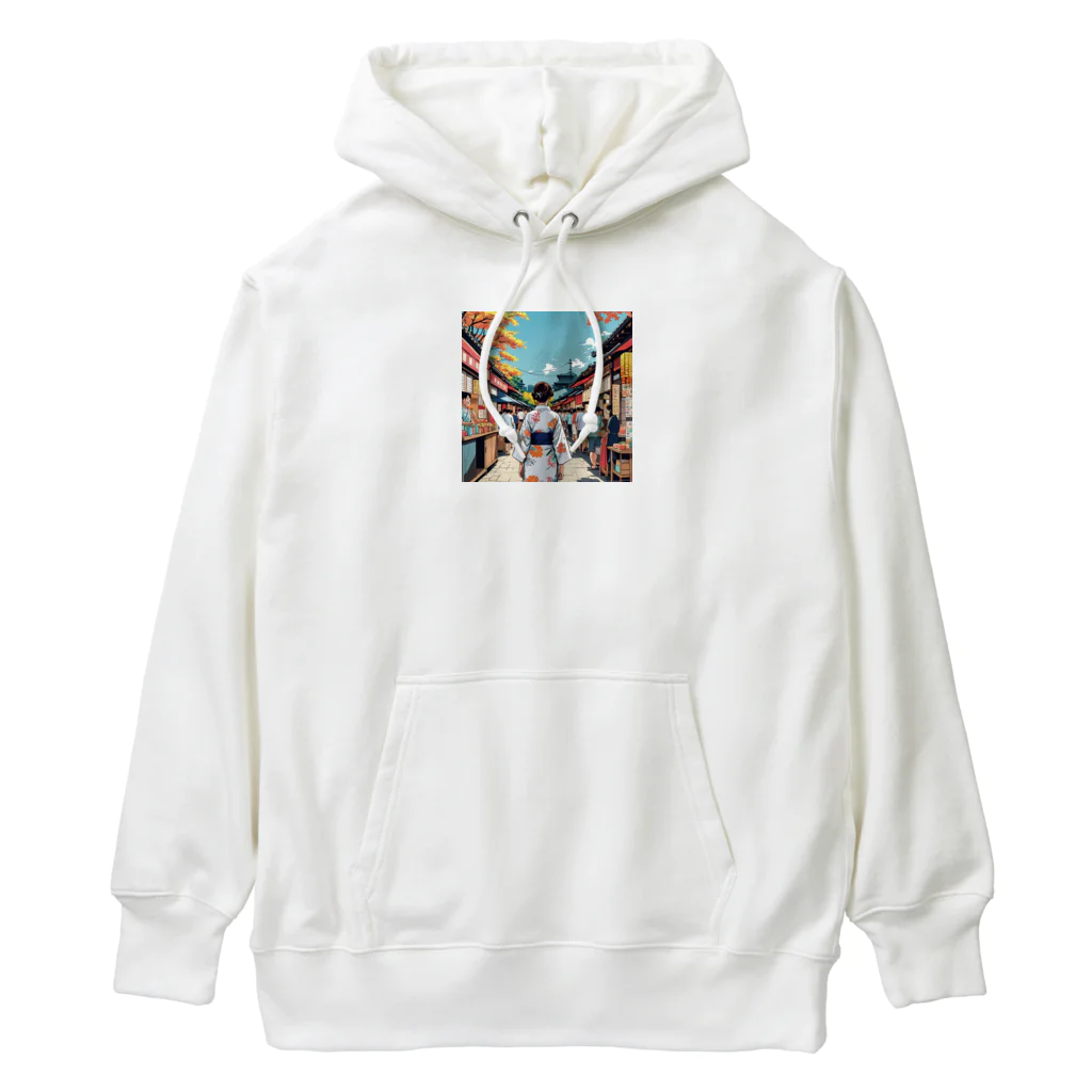 noiSutoaの浴衣 Heavyweight Hoodie