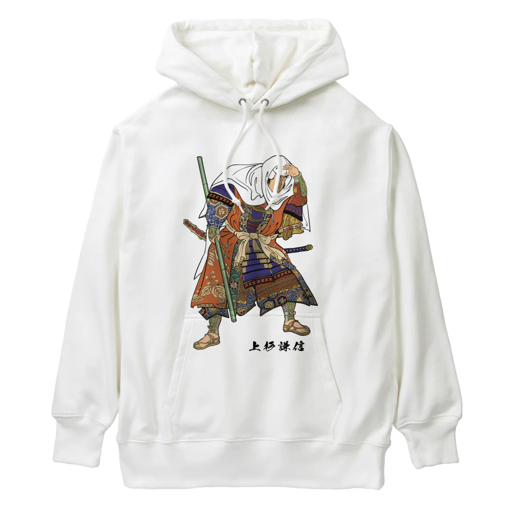 freehandの戦国武将・上杉謙信 Heavyweight Hoodie