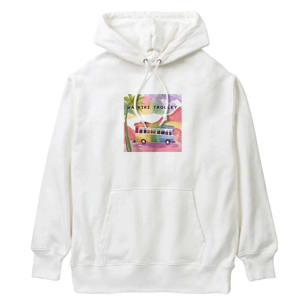 ハワイライフのWAIKIKI TROLLEY Heavyweight Hoodie