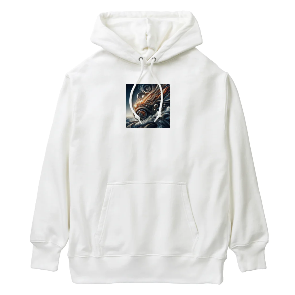 wワンダーワールドwの麒麟 Heavyweight Hoodie