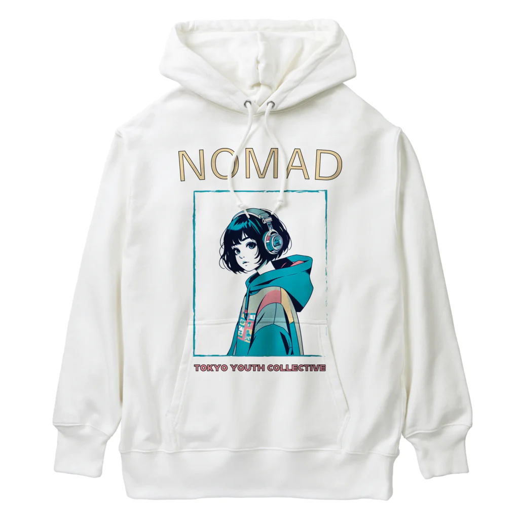 NOMAD TOKYO YOUTH COLLECTIVEのヘッドフォンガール 002 Heavyweight Hoodie