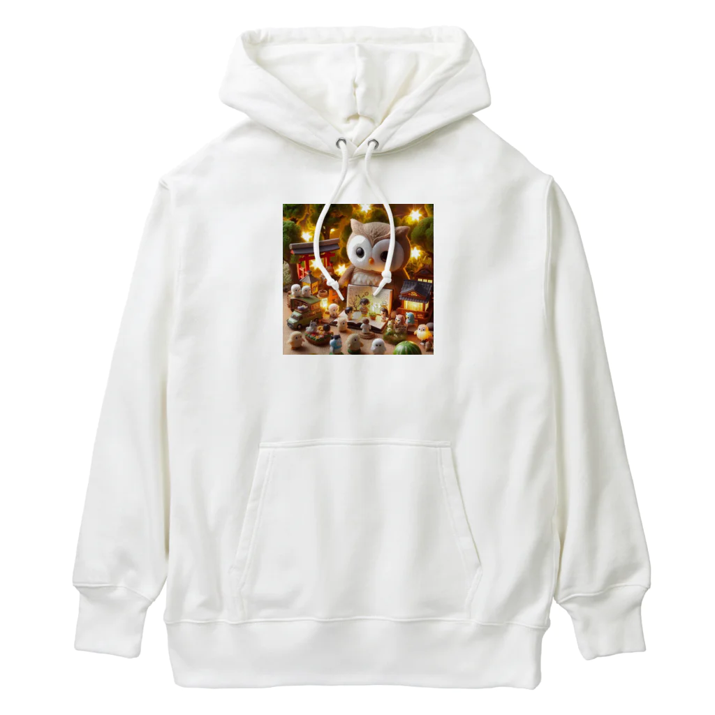 heart melts boxのおうるくん Heavyweight Hoodie