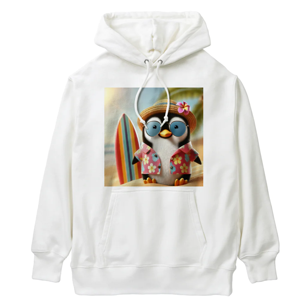 akinyan3128の南国のペンギンさん Heavyweight Hoodie