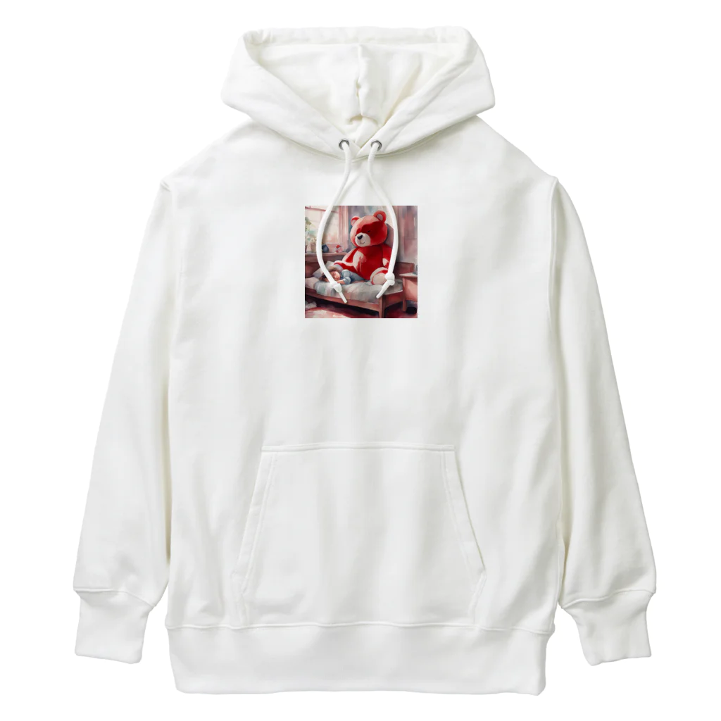 赤ペンギン@AIのベッドタイムベアのやすらぎ Heavyweight Hoodie