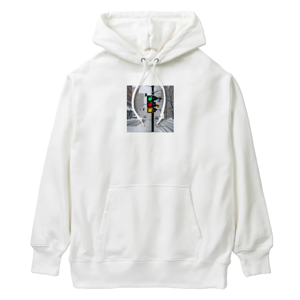 ft141104の「とある国の冬の信号」 Heavyweight Hoodie