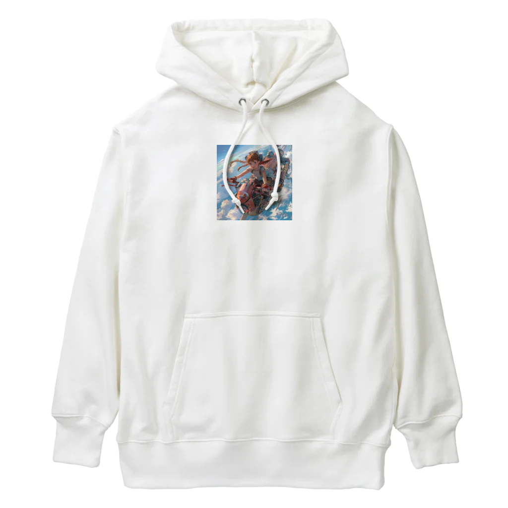 AQUAMETAVERSEのフライングバイク　Tomoe bb 2712 Heavyweight Hoodie