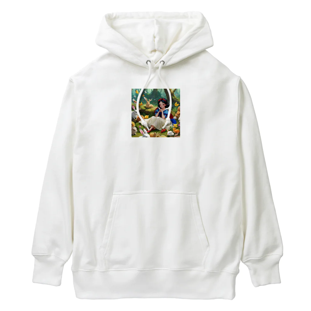 ぴよぴよショップの森の白雪姫 Heavyweight Hoodie