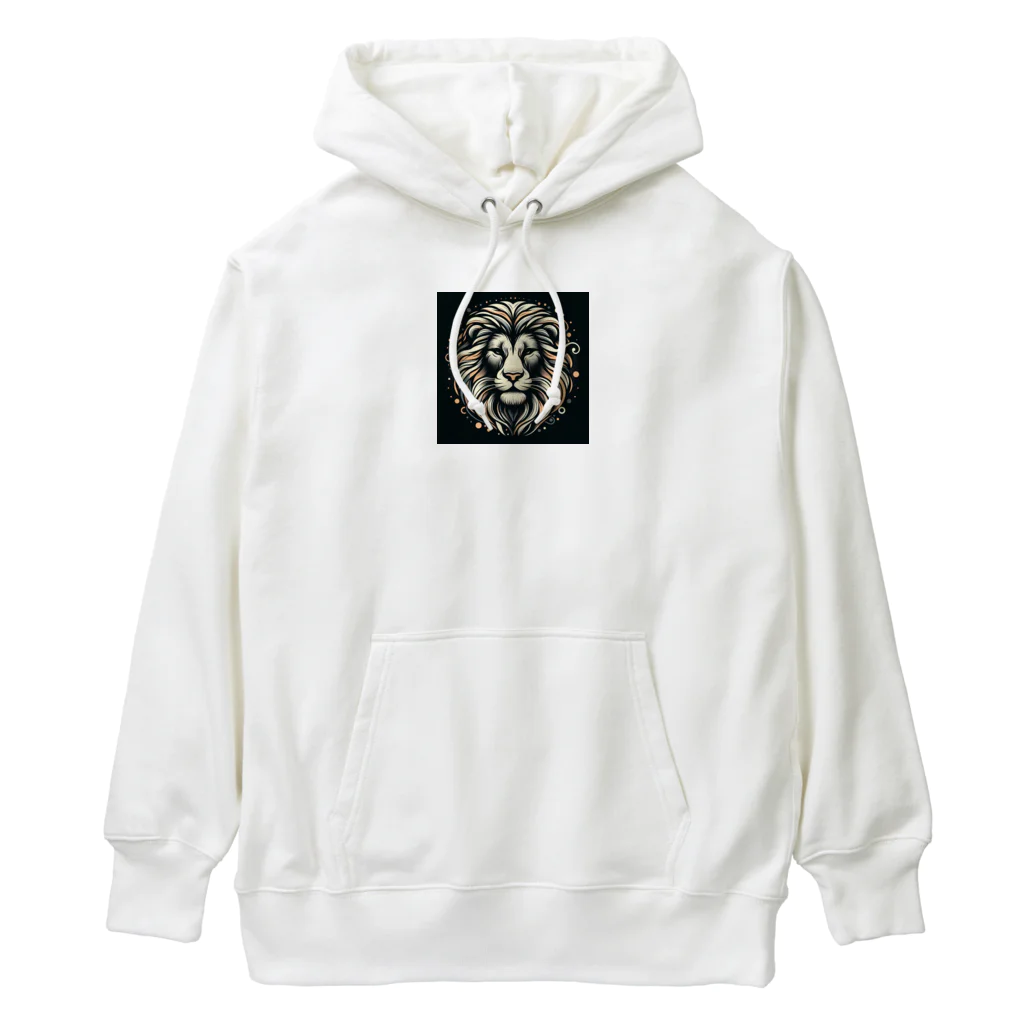 Ono_Mariaの百獣の王ライオン Heavyweight Hoodie