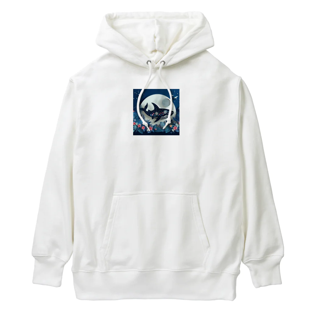 ココナッツアイランド©️のジンベイザメ Heavyweight Hoodie