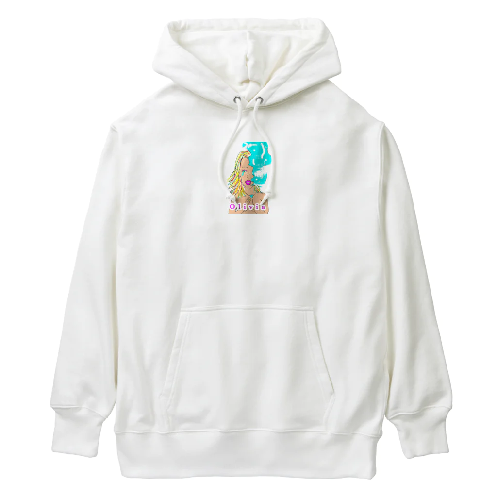 okitahiromuの恋するオリビア Heavyweight Hoodie