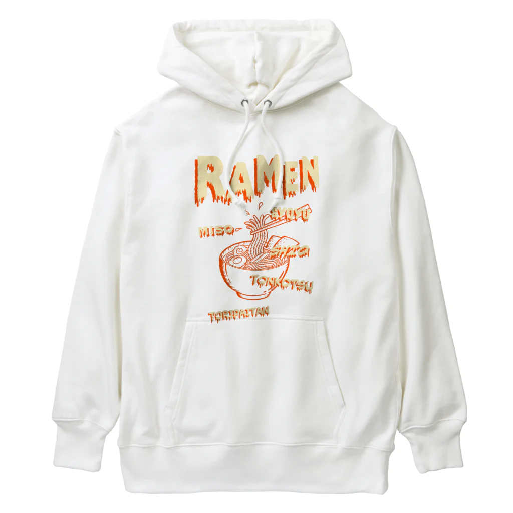 Siderunの館 B2のホラーデザインチックなラーメン Heavyweight Hoodie