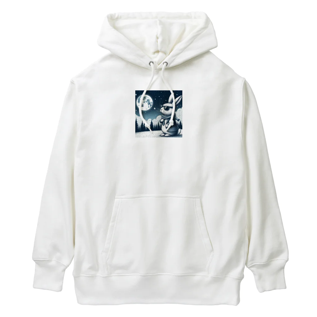 NACJACのうさぎのキャラクターグッズ Heavyweight Hoodie