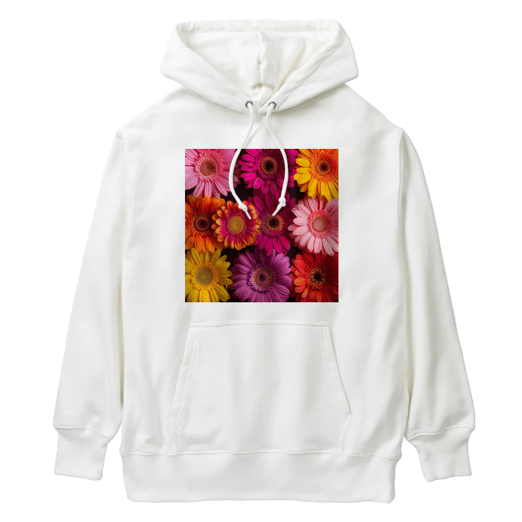 オンラインショップイエローリーフの色鮮やかな綺麗な花 Heavyweight Hoodie