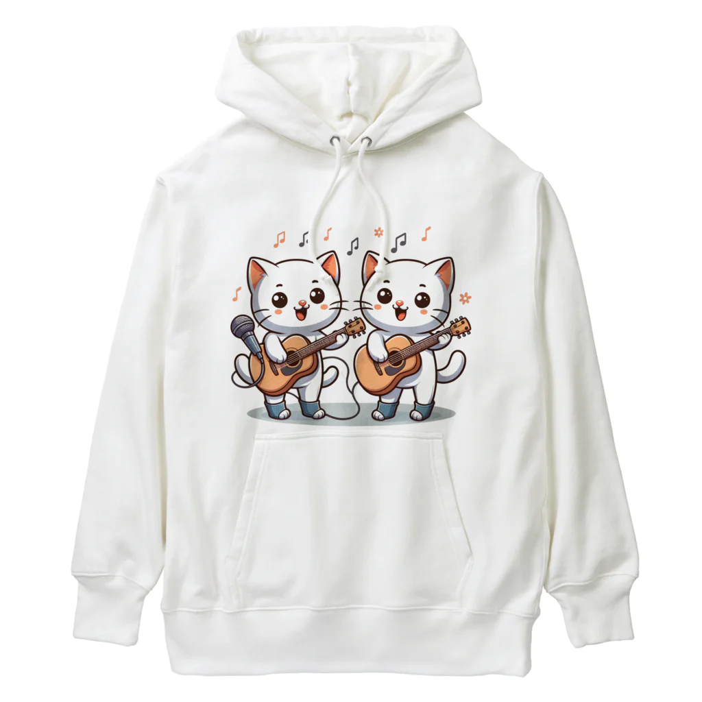 チェリモヤのねこコーラス 12 Heavyweight Hoodie