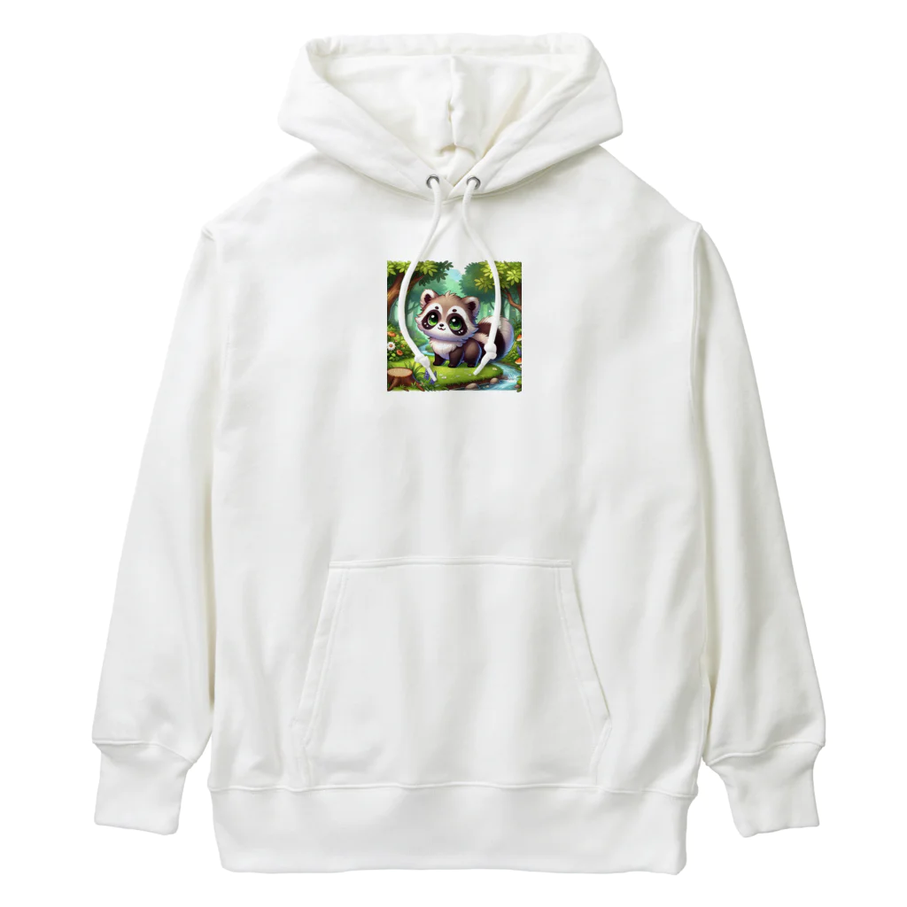 株式会社upoo堀一臣のかわいい　たぬき Heavyweight Hoodie