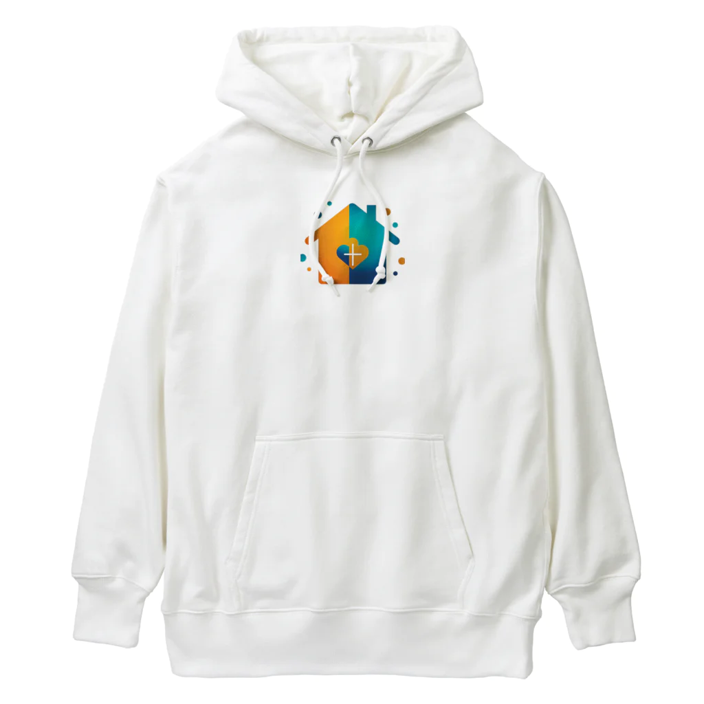 Shin〜HTのお店のおしゃれ家ロゴ Heavyweight Hoodie