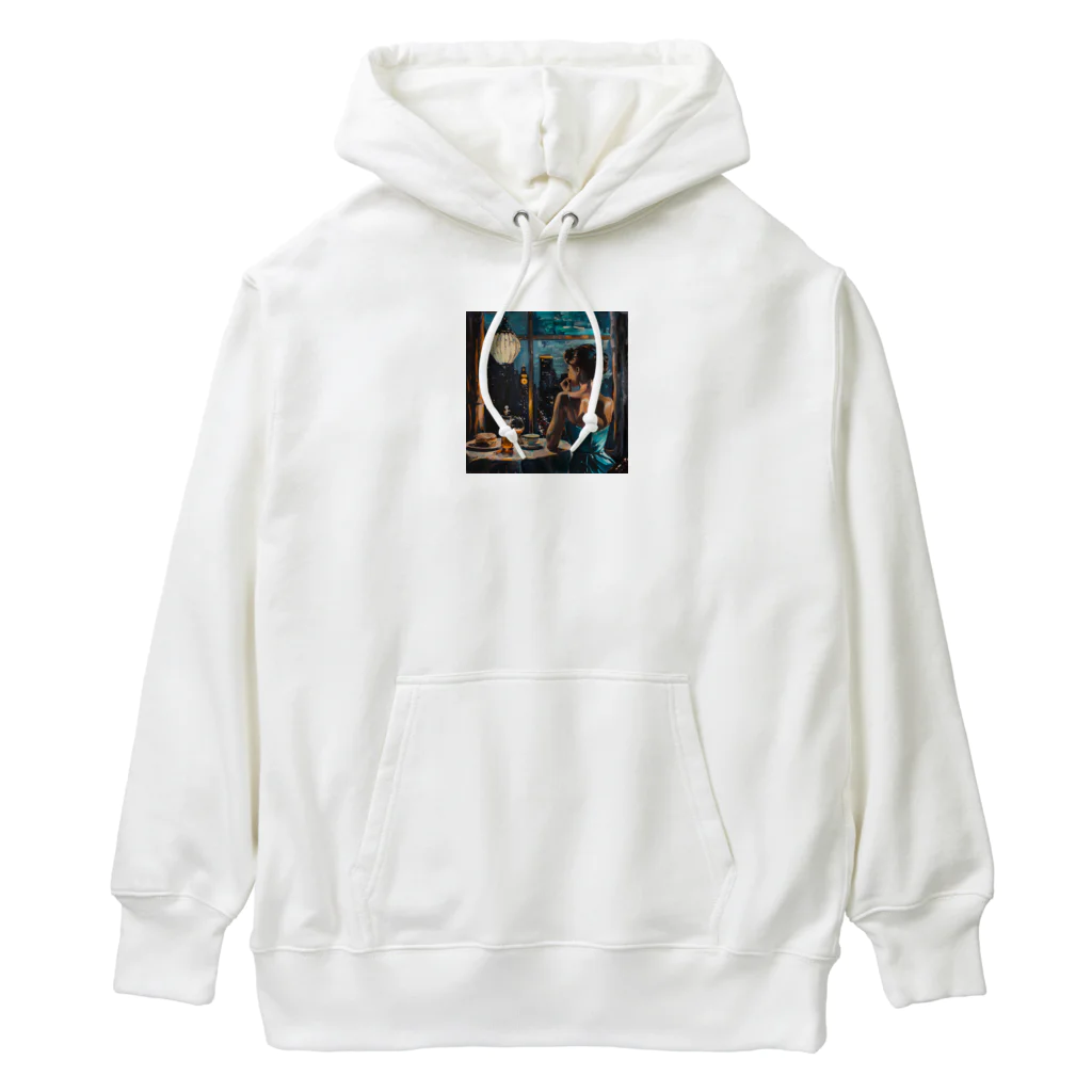 AQUAMETAVERSEの夕暮れ・寛ぎの時間　Tomoe bb 2712 Heavyweight Hoodie