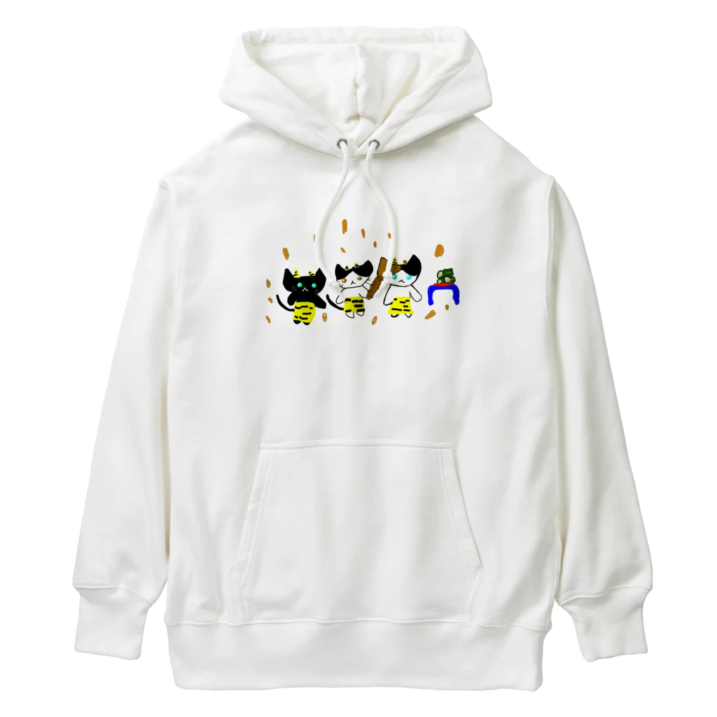 DaijobuGoodsの節分ネコ😍 Heavyweight Hoodie