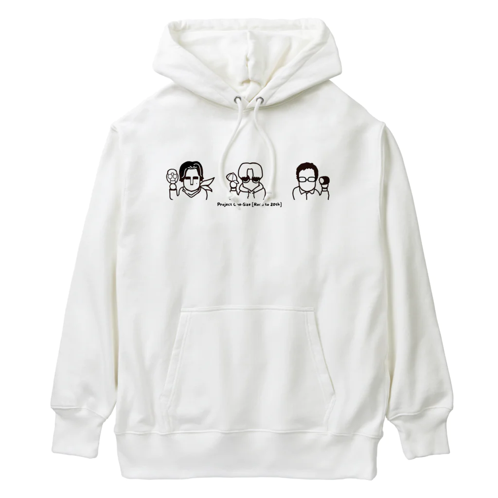 Project One-Sizeの３人の個性をギュッと集結 Heavyweight Hoodie