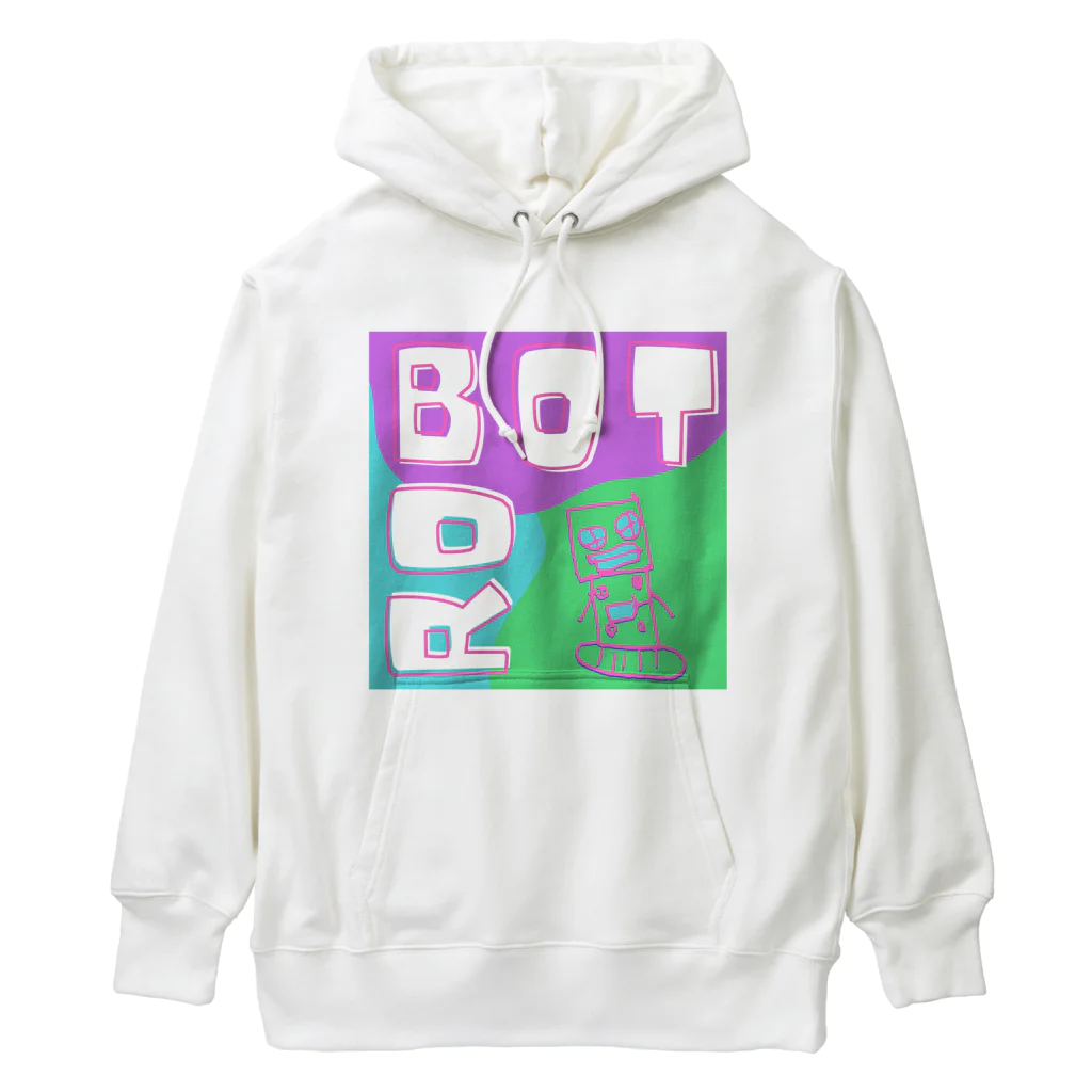 design labのBOT BOY - Pink Pop Edition Heavyweight Hoodie