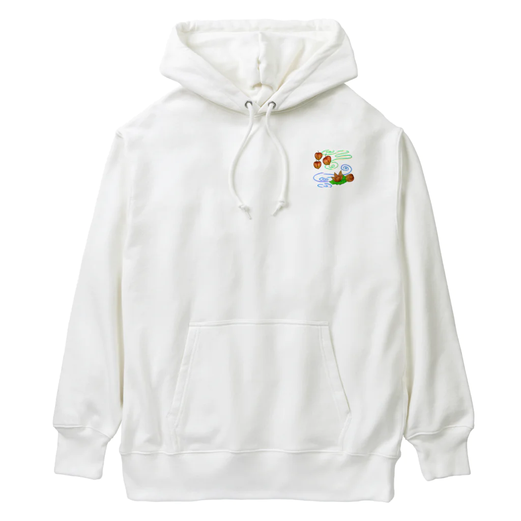 Lily bird（リリーバード）のホオズキ 水紋（和柄）その2 Heavyweight Hoodie