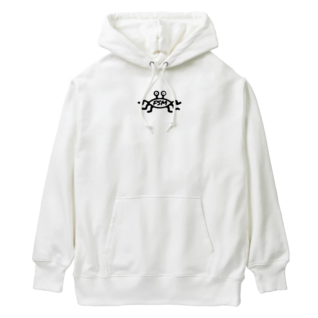 NAGAMIWAの空飛ぶスパゲッティ・モンスター教 Heavyweight Hoodie