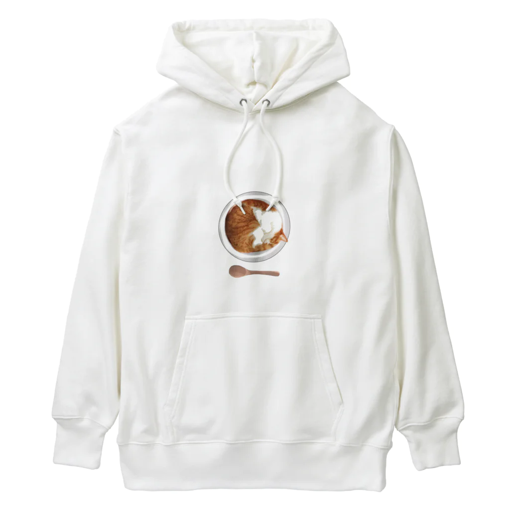 氷熊のおみせの猫カレー🍛おいしそうな いろをした ねこ. Heavyweight Hoodie