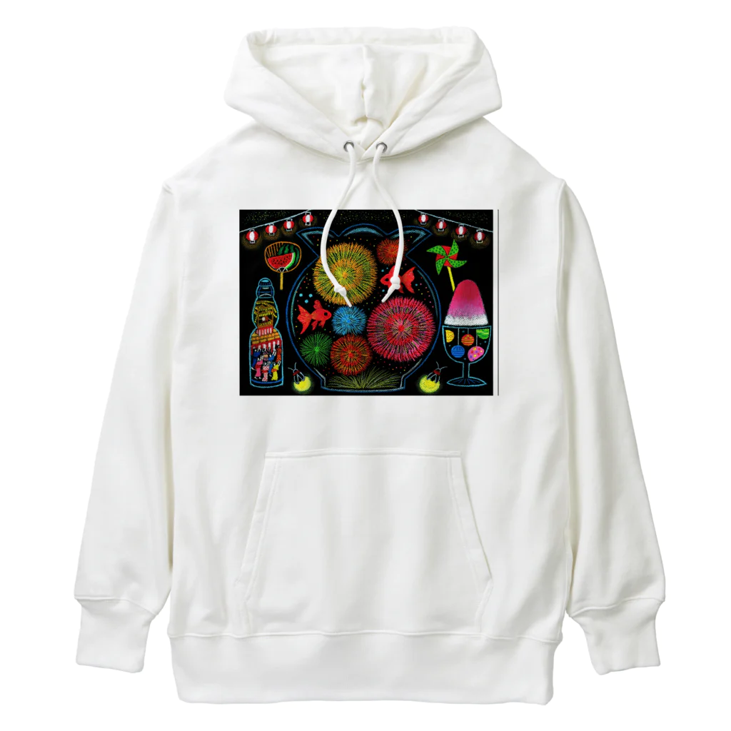 tamtamlandのずっと忘れない夏祭り Heavyweight Hoodie