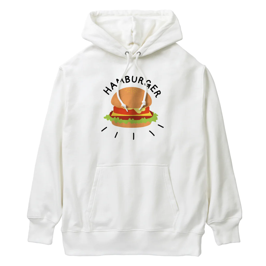 ぷるんぷるんストアのハンバーガーと言いつつチーズバーガー Heavyweight Hoodie