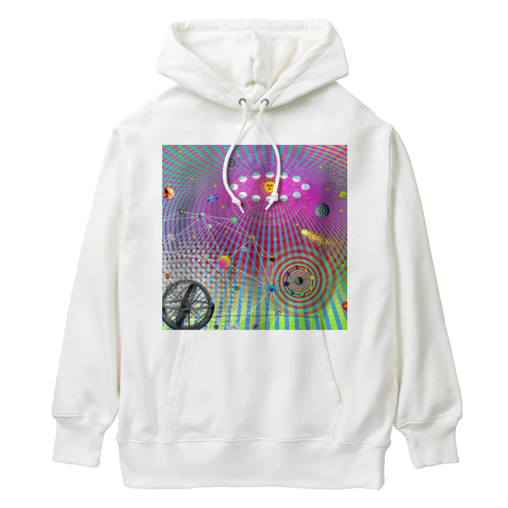 NAZONAZO-StoreのレトロユニバースII（スクエア） Heavyweight Hoodie