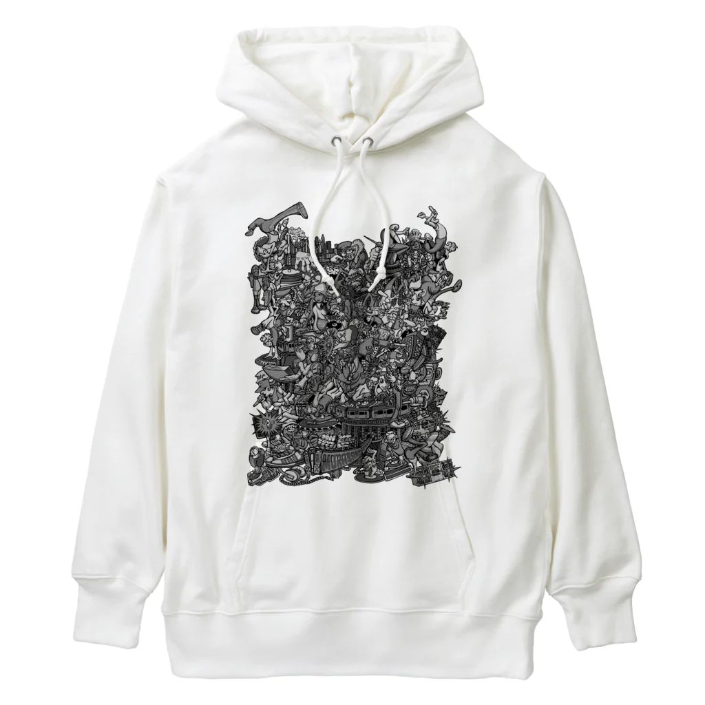 スタムラ屋のOld School Hip Hop 2 Heavyweight Hoodie