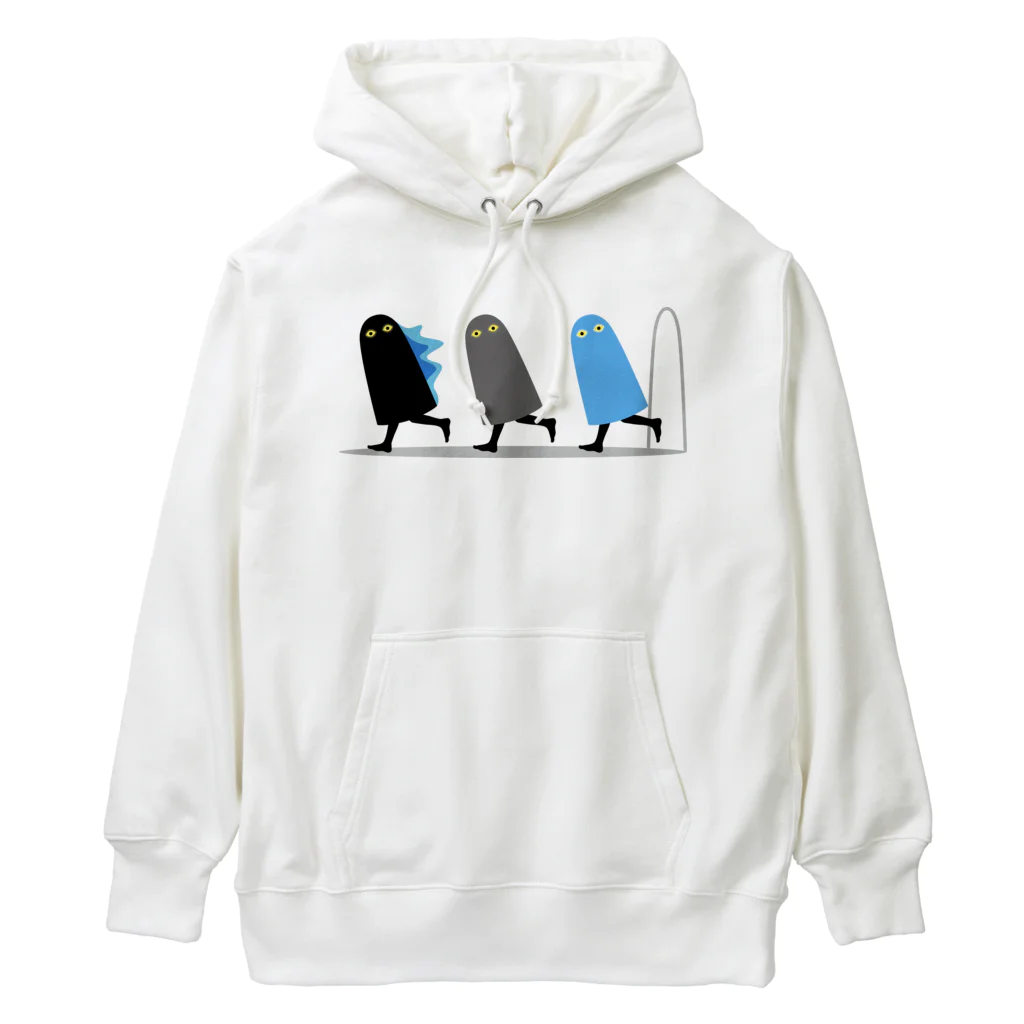 umeumeの走るメジェド Heavyweight Hoodie