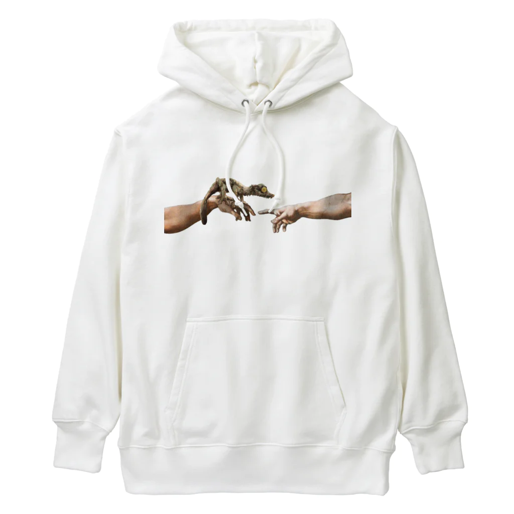 HermannStrasseのミケランジェロとフリンジヘラオヤモリ Heavyweight Hoodie