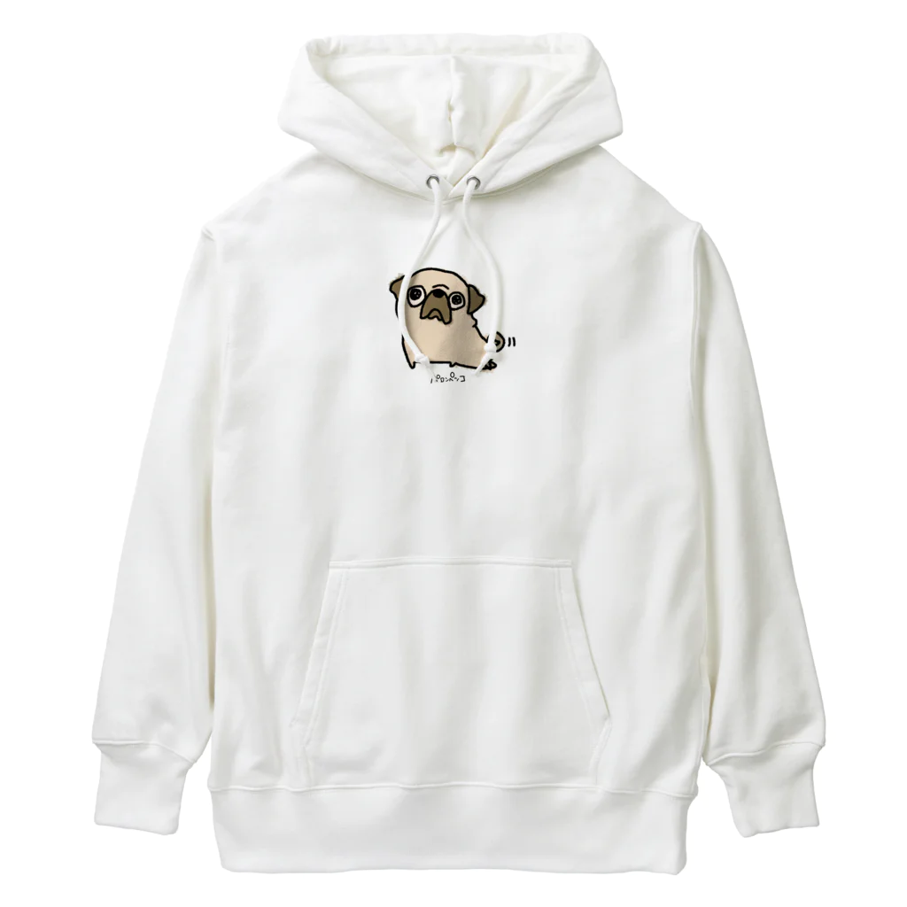 PELLONPEKKOのNEWパグ Heavyweight Hoodie