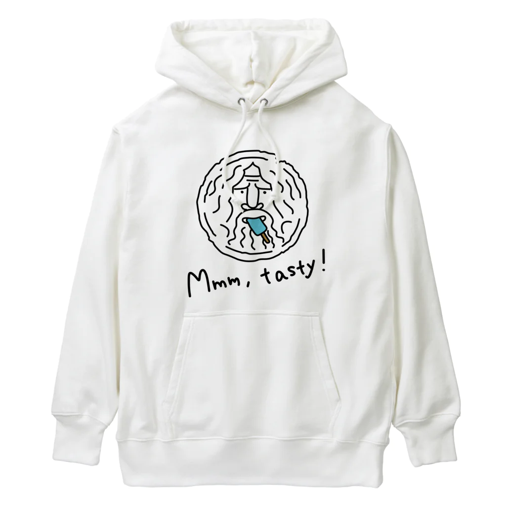 モリチエコの初めての味　ソーダアイス　Mouth of truth 真実の口 Heavyweight Hoodie