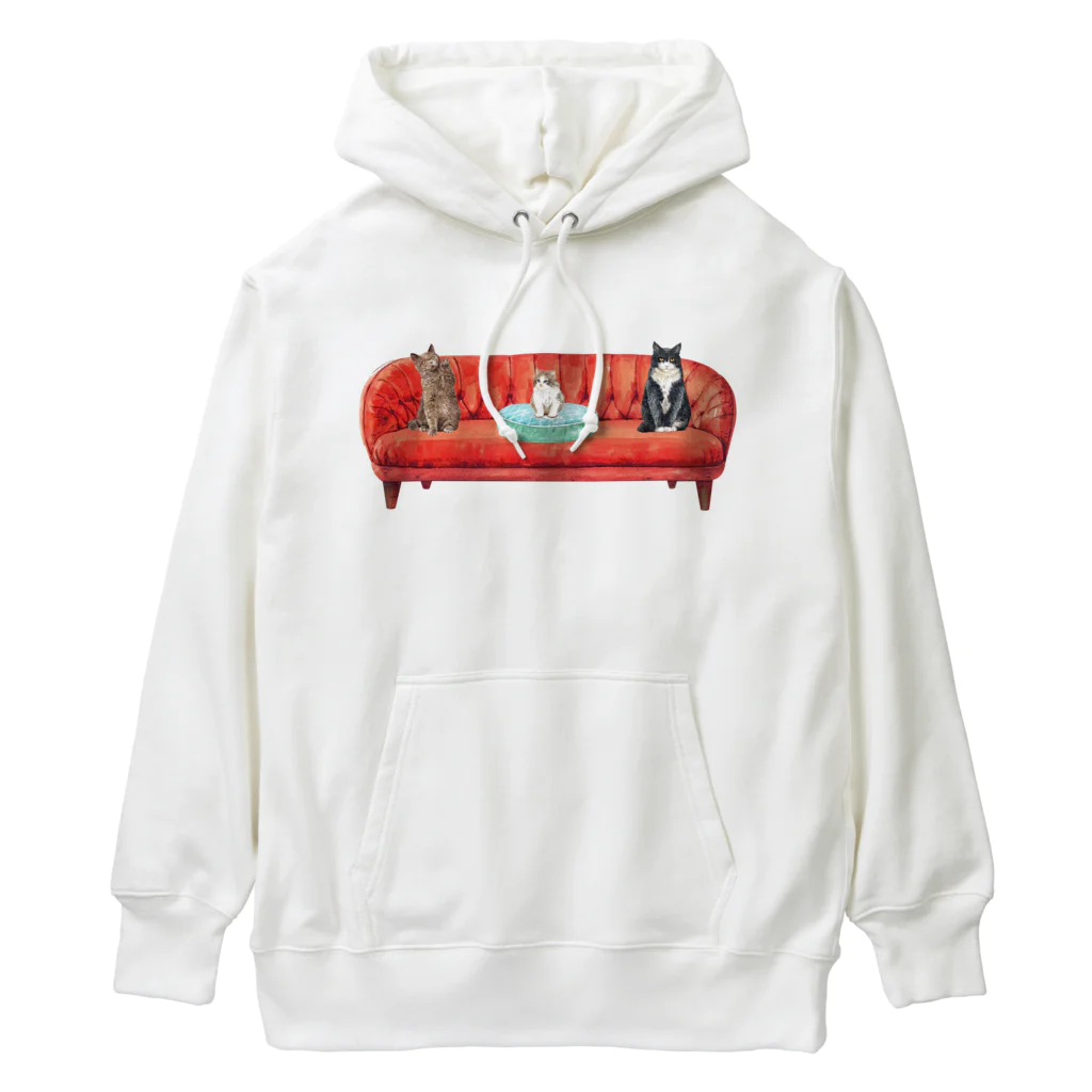 SANKAKU DESIGN STOREの新入りと古参の緊張感溢れるソーシャルディスタンス(社会的距離)。 Heavyweight Hoodie